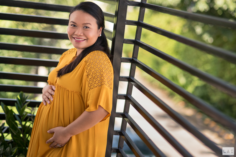 Therese Maternity Portrait by Photographer Lai de Guzman