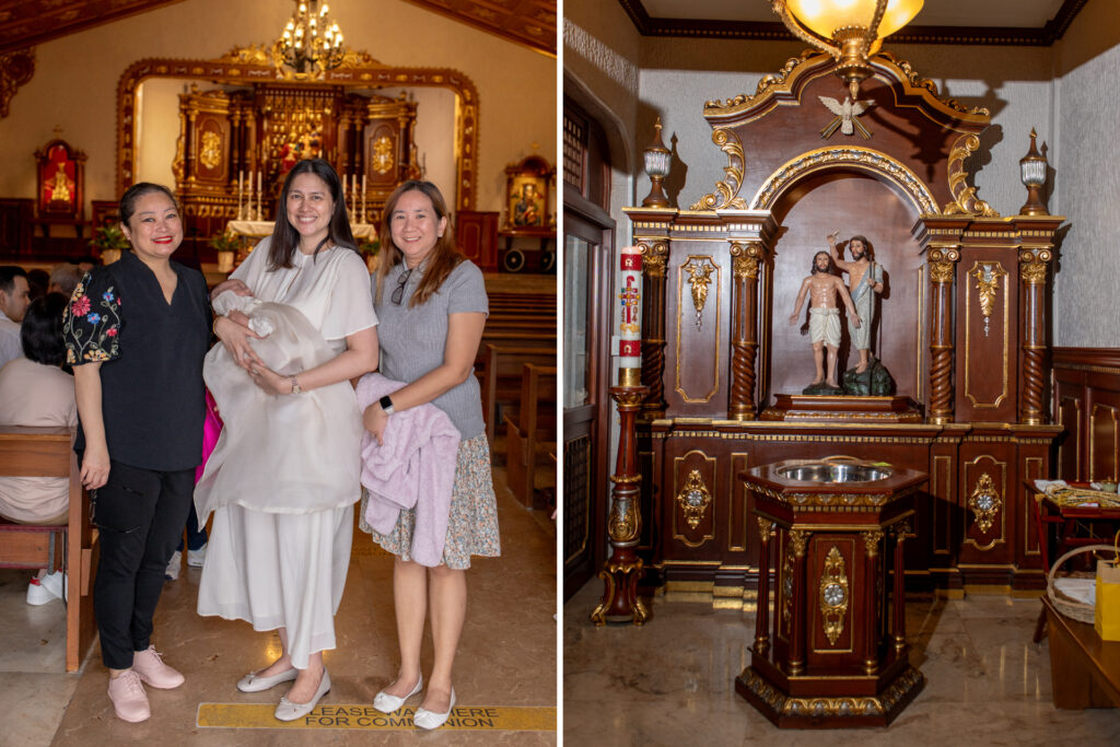 Eastwood QC Baptism St. John Paul 2 Parish